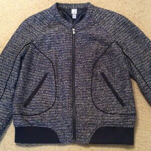 Tweed‎ Bomber Jacket